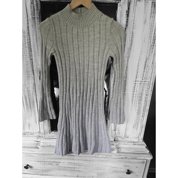 Anthropologie A-Line Sweater Mini Dress - New XS - Picture 4 of 4